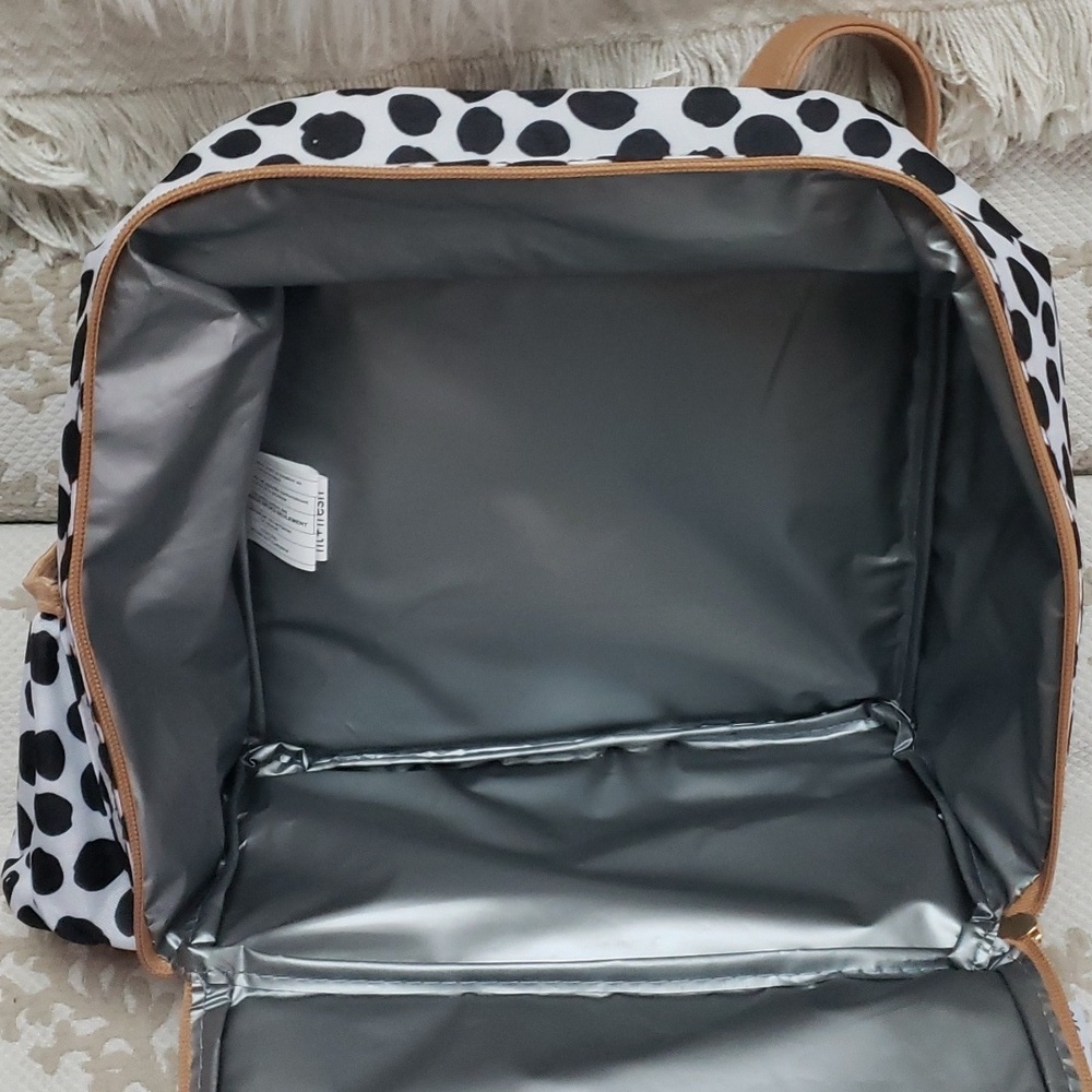Fit & Fresh Wichita Insulated Lunch Bag Side, Tropica Glam Cat - Picture 9 of 16
